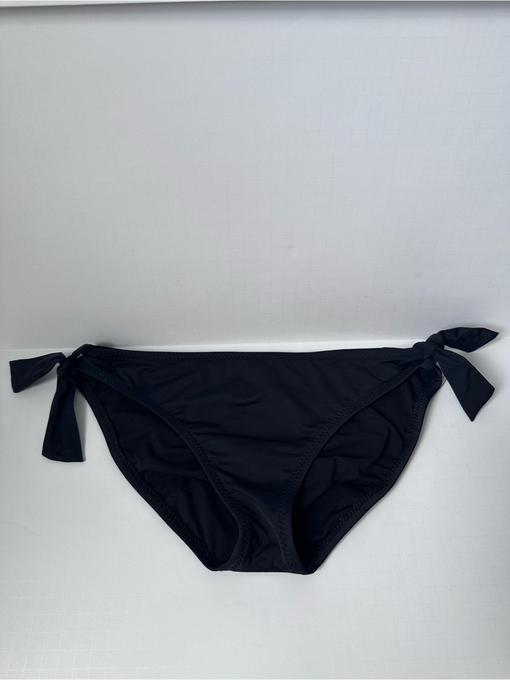 Mossimo Supply Co. Black Tie-Side Bikini Bottoms Size Medium